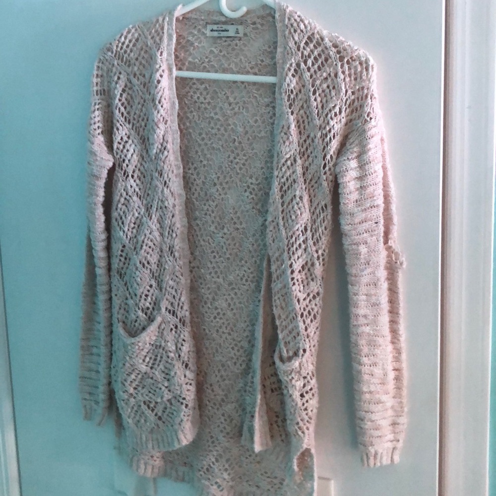 Pink Cardigan